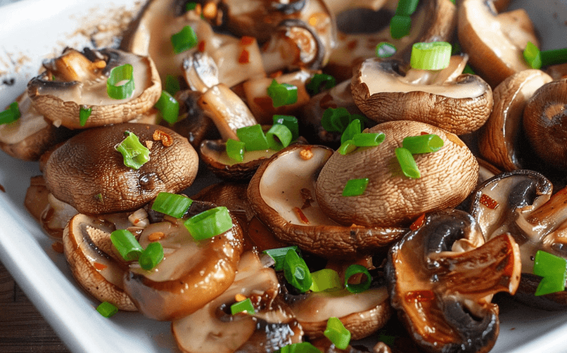 Kun je gebakken champignons opwarmen?