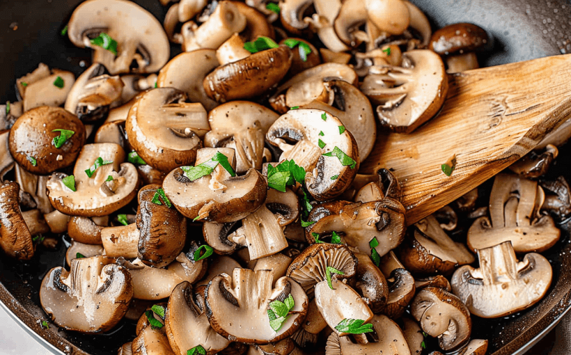 Hoe lang moet je champignons bakken?