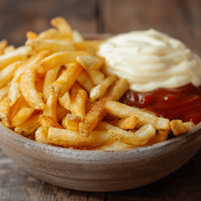 Hoe heet patat met mayonaise en ketchup?